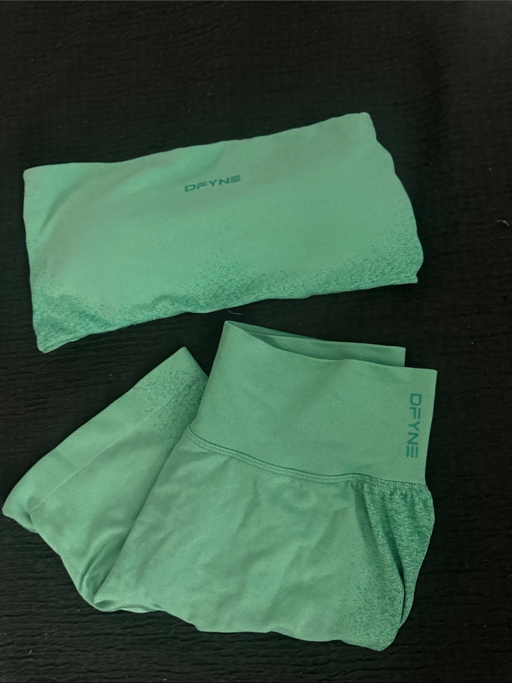 DFYNE  Mint Green workout SET